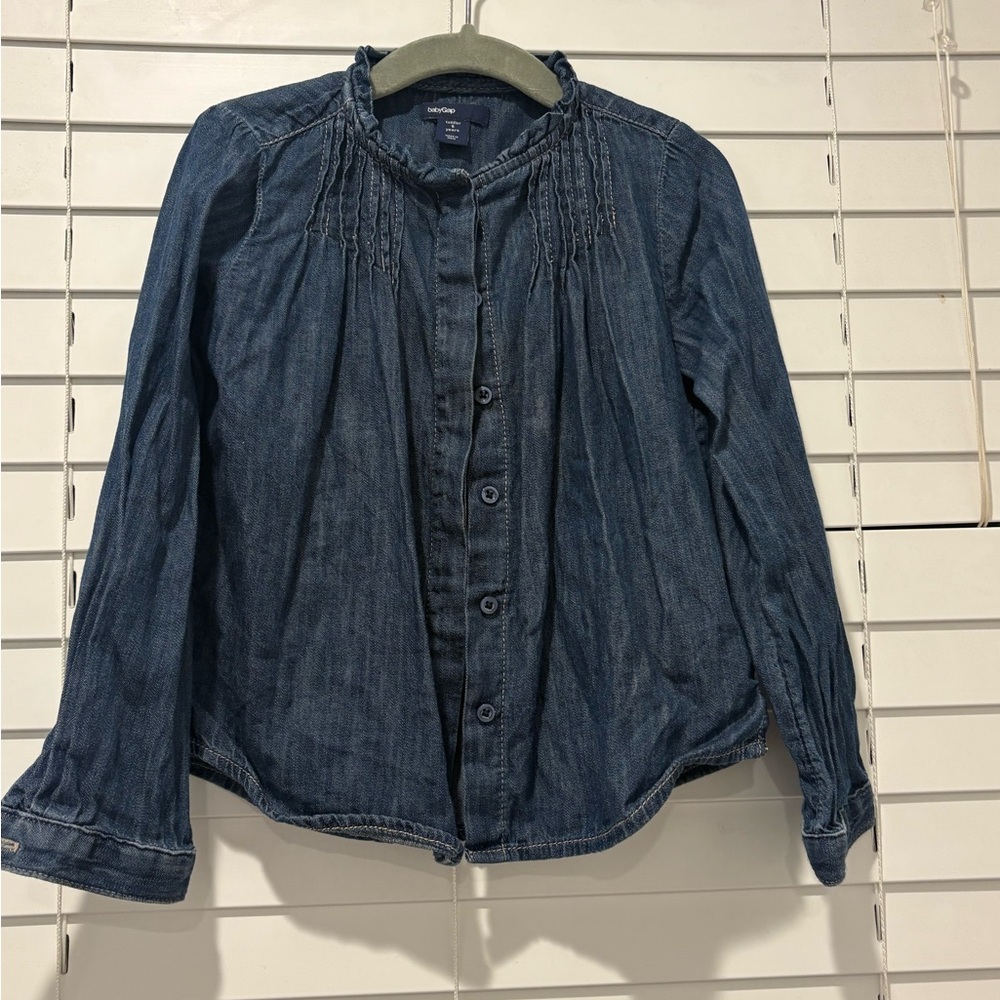 GAP Blue Denim Shirt for Toddlers